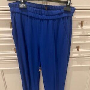 Escada Size 34 Royal Blue Trousers